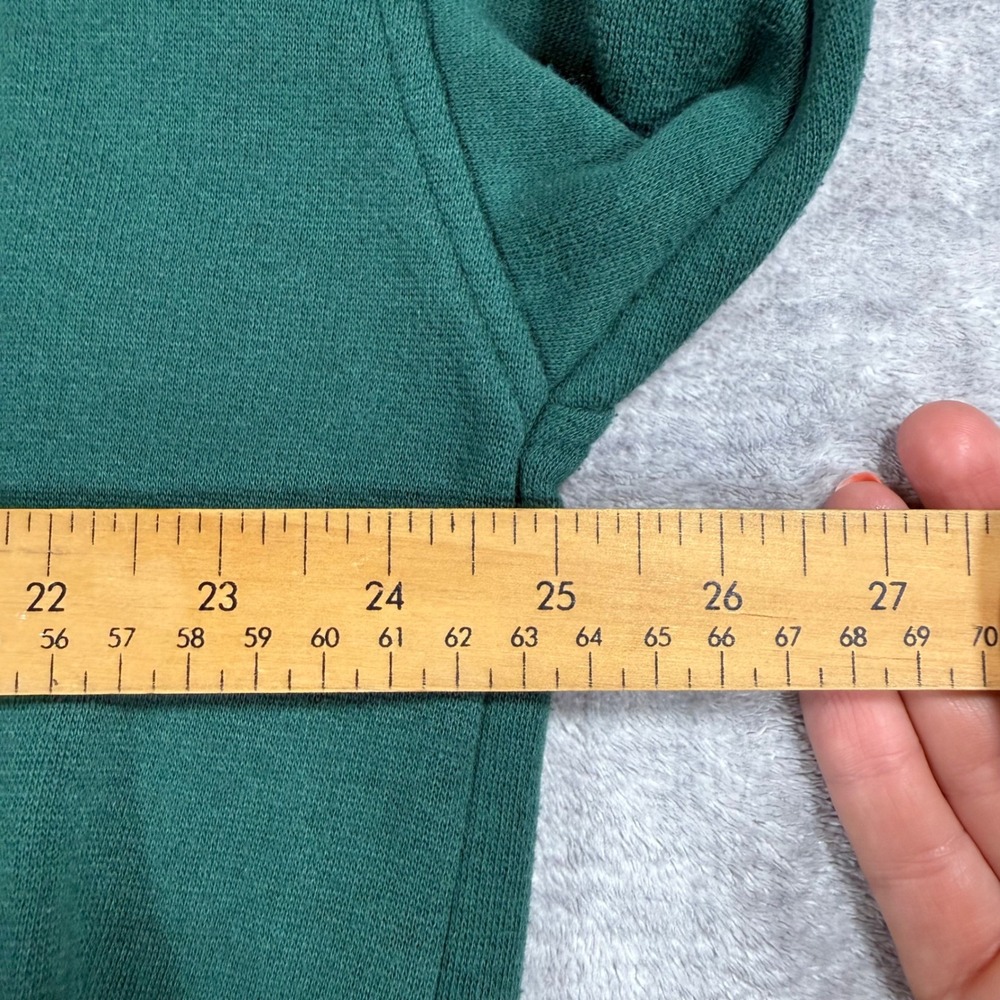 Vintage Weekend Edition Sweatshirt Womens XL Green Bird Graphic Winter Pullover - Picture 7 of 7